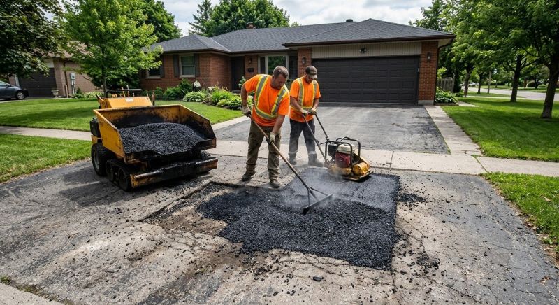 Blacktop Driveway Repair in Los Angeles, CA
